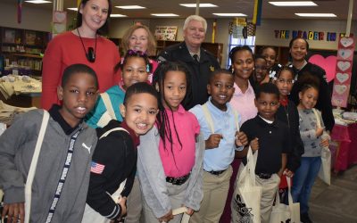 Book Giveaway at Bernd Elementary on Valentine’s Day