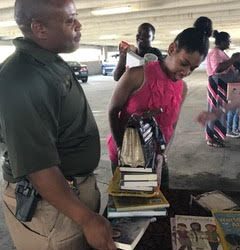 Books given away at The Mentor’s Project of Bibb County’s Annual Fall Festival